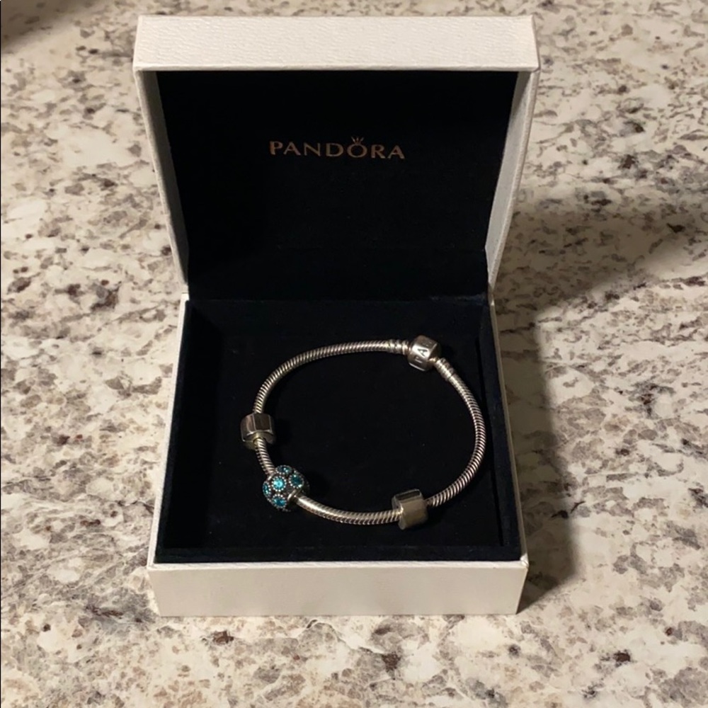 Pandora Bracelet With Charm
